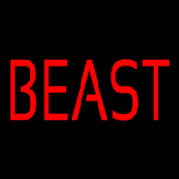 Beast Enseigne Néon