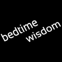 Bedtime Wisdom Enseigne Néon