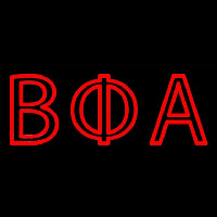 Beta Phi Alpha Enseigne Néon