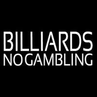 Billiards No Gambling 3 Enseigne Néon