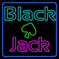 Blackjack Poker Neon Enseigne Néon