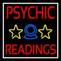 Blue Psychic Readings Enseigne Néon