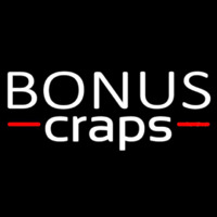 Bonus Craps 2 Enseigne Néon