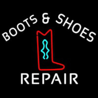 Boots And Shoes Repair Enseigne Néon