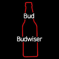 Bud Bottle Beer Sign Enseigne Néon