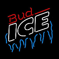 Bud Ice Icicles Beer Sign Enseigne Néon