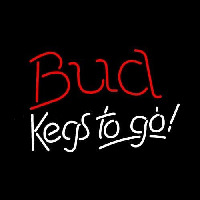 Bud Kegs To Go Beer Sign Enseigne Néon