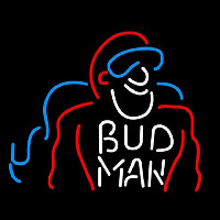 Bud Man Beer Sign Enseigne Néon