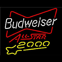 Budweiser All Star 2000 Beer Sign Enseigne Néon