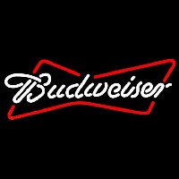 Budweiser Bowtie Beer Sign Enseigne Néon