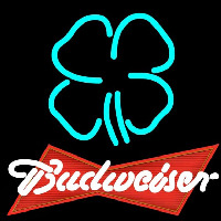 Budweiser Clover Beer Sign Enseigne Néon