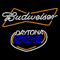 Budweiser Daytona 500 Beer Sign Enseigne Néon