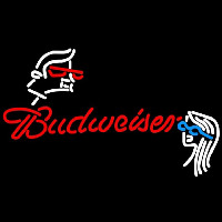 Budweiser Guy Girl Beer Sign Enseigne Néon