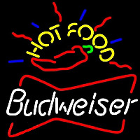 Budweiser Hot Food Beer Sign Enseigne Néon