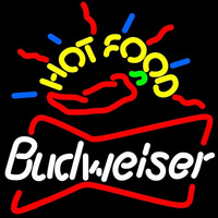 Budweiser Hot Food Beer Sign Enseigne Néon