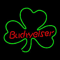 Budweiser Shamrock Beer Sign Enseigne Néon