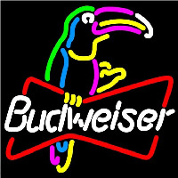 Budweiser Toucan Beer Sign Enseigne Néon