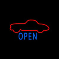 Car Logo Open Enseigne Néon