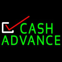 Cash Advance Enseigne Néon