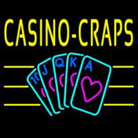 Casino Craps 1 Enseigne Néon