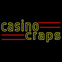 Casino Craps 2 Enseigne Néon