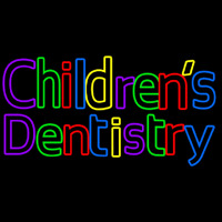 Childrens Dentistry Enseigne Néon