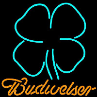 Clover Budweiser Beer Sign Enseigne Néon