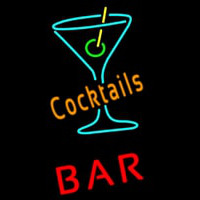 Cocktails Bar Enseigne Néon