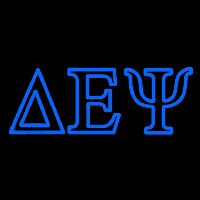 Delta Epsilon Psi Enseigne Néon