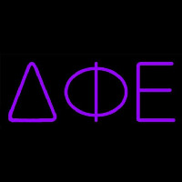 Delta Phi Epsilon Enseigne Néon