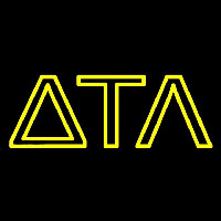 Delta Tau Lambda Enseigne Néon