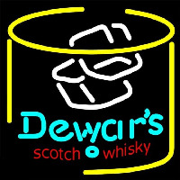 Dewars Scotch Whisky Enseigne Néon