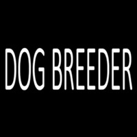 Dog Breeder Enseigne Néon