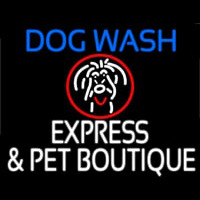 Dog Wash Enseigne Néon