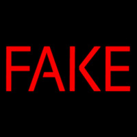 Fake Real Enseigne Néon