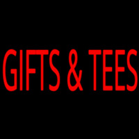 Gifts And Tees Red Enseigne Néon