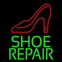 Green Shoe Repair Enseigne Néon