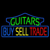 Guitars Buy Sell Trade 1 Enseigne Néon