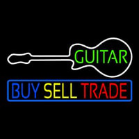 Guitars Buy Sell Trade 2 Enseigne Néon