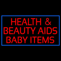 Health And Beauty Aids Baby Items Enseigne Néon