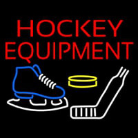 Hockey Equipment Enseigne Néon