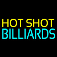 Hot Shot Billiards 3 Enseigne Néon