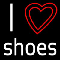 I Love Shoes Enseigne Néon