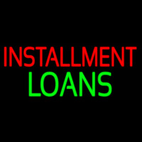 Installment Loans Enseigne Néon