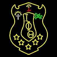 Iota Phi Theta Logo Enseigne Néon