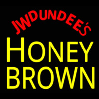 Jw Dundees Honey Brown Enseigne Néon