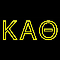 Kappa Alpha Theta Enseigne Néon