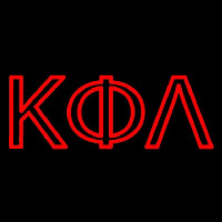 Kappa Phi Lambda Enseigne Néon