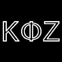 Kappa Phi Zeta Enseigne Néon