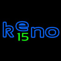 Keno 15 Enseigne Néon